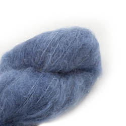 Cowgirl Blues Fluffy Mohair Solids 01-Airforce