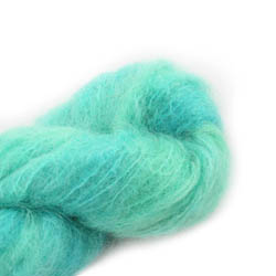 Cowgirl Blues Fluffy Mohair Solids 15-Emerald