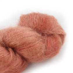 Cowgirl Blues Fluffy Mohair solids 31-Terracotta