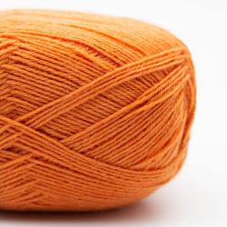 Kremke Soul Wool Edelweiss classic 4ply 100g 						warm orange						