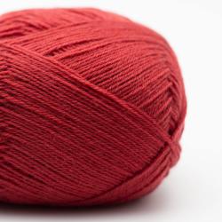 Kremke Soul Wool Edelweiss classic 4ply 100g 						deep red						