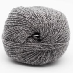 Kremke Soul Wool Eco Cashmere Fingering Stahlgrau meliert
