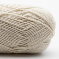 Kremke Soul Wool Edelweiss Alpaca 4-ply 25g 						bleached white															