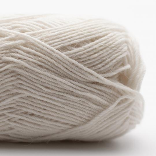 Kremke Soul Wool Edelweiss Alpaca 4-ply 25g Weiß