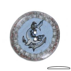Jim Knopf Button from recycled crown cap 31mm