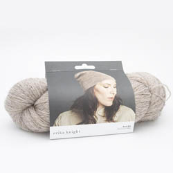 Erika Knight Knit Kits Wool Local Hat with pattern sleeves