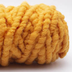 Kremke Soul Wool RUGby Rug Wool dyed sunny yellow