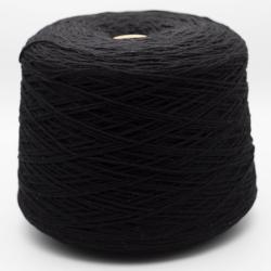 Kremke Soul Wool Reborn Wool recycled on 1kg-Cone Black