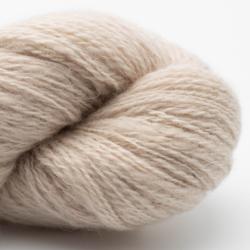 Nomadnoos Smooth Sartuul Sheep Wool 2-ply light fingering handgesponnen every day is a new day (beige)