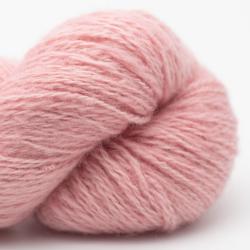 Nomadnoos Smooth Sartuul Sheep Wool 2-ply light fingering handspun dulce de leche (pink)