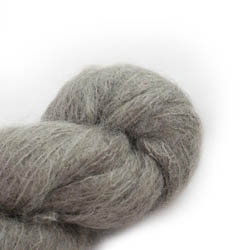 Cowgirl Blues Fluffy Mohair Solids discontinued colours 38-Mushroom