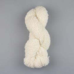 Kremke Soul Wool ALPALOOP Bouclé naturweiß ungefärbt