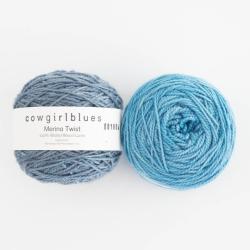 Cowgirl Blues Merino Twist Yarn solids